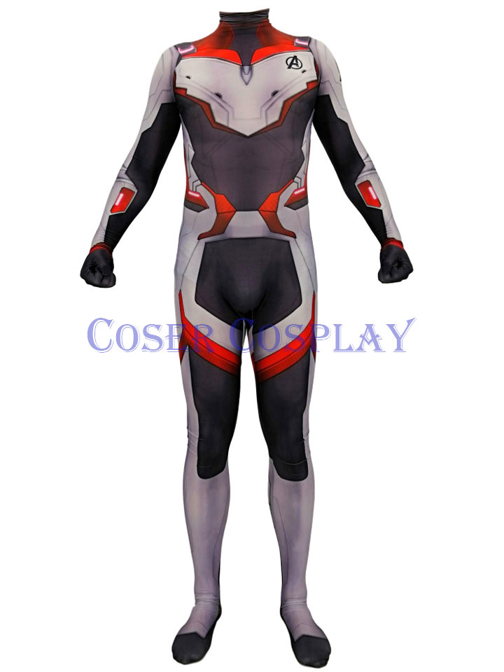 2019 Avengers Endgame White Halloween Costume Kids 0906